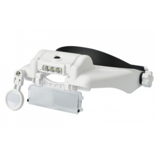 Бинокуляр очки бинокулярные со светодиодной подсветкой MG81000G Полтава - изображение 1