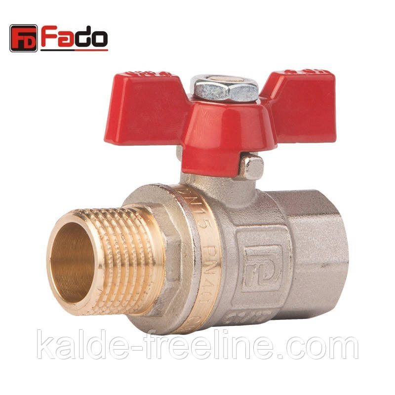 Кран кульовий FADO NEW PN40 15 1/2" ВН Харків - фото 2