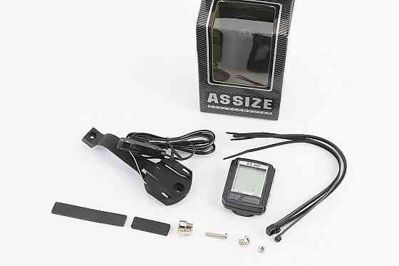 Велокомп'ютер 11-функцій, дротовий, чорний AS-300 (без батарейок) Київ