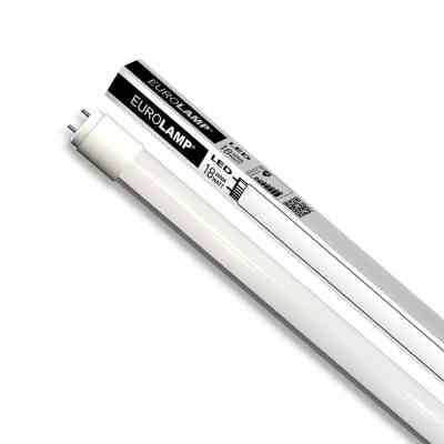 Лампочка Eurolamp Линейная светодиодная лампа EUROLAMP стекло 18W G13 (T8) 4000K 220V (LED-T8-18W/4000(скло)) Винница