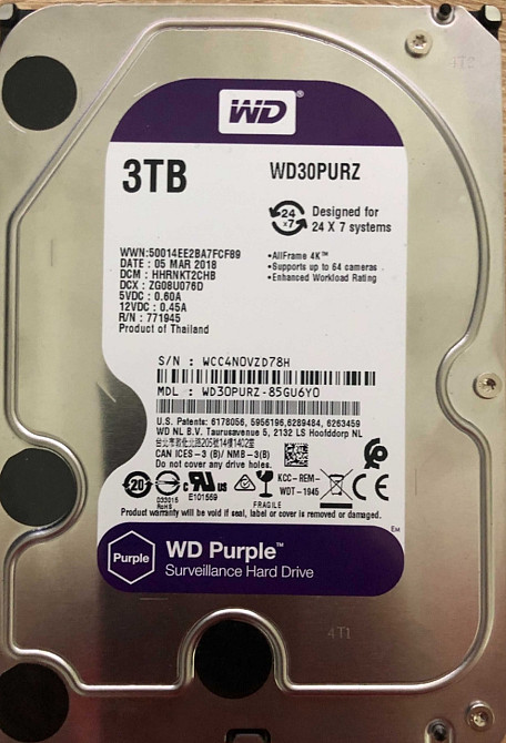 Жёсткий диск: WD 3 TB 3000GB. Киев - изображение 1