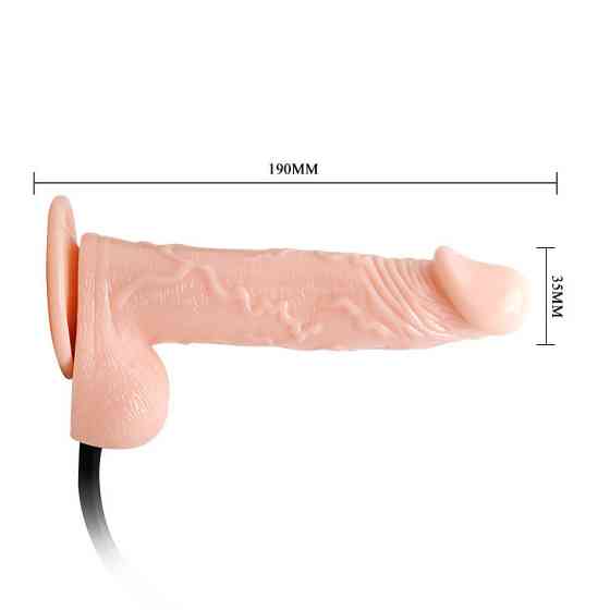 Вибратор - Inflatable Dong, 19 см Sex Aura Киев