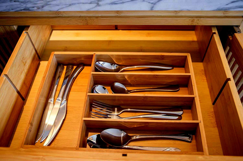 Лоток для столових приладів "Макароне" мускат Миколаїв - фото 2