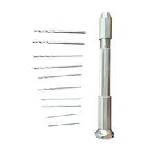 Мини дрель с 10 сверлами и цангами Киев - изображение 5