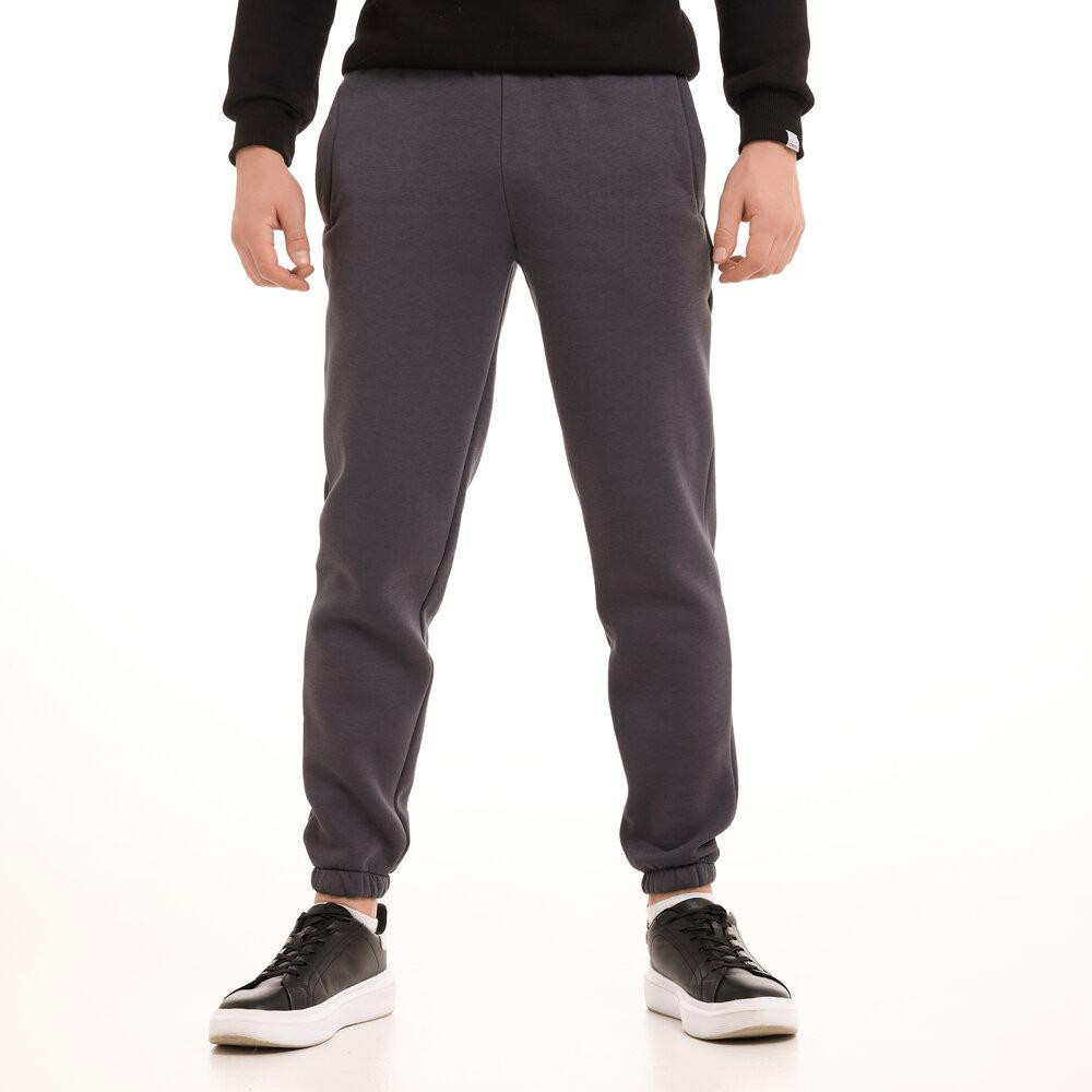 Чоловічі штани джогери з кишенями темно-сірі Pobedov 007 ЗИМА Київ - фото 5
