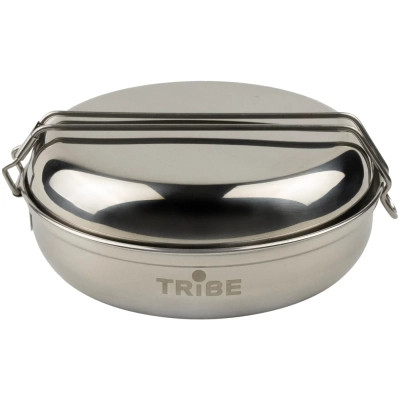 Набір туристичного посуду Tribe Single Set сталевий (T-FG-0009-metal) Вінниця - фото 1