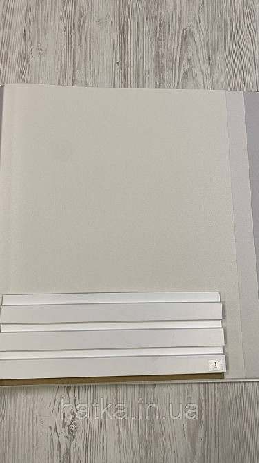 Обои метровые виниловые на флизелине A.S.Creation Elite of Shades1.06x10 однотон белый с беж. оттенком 78651-2 Киев - изображение 1