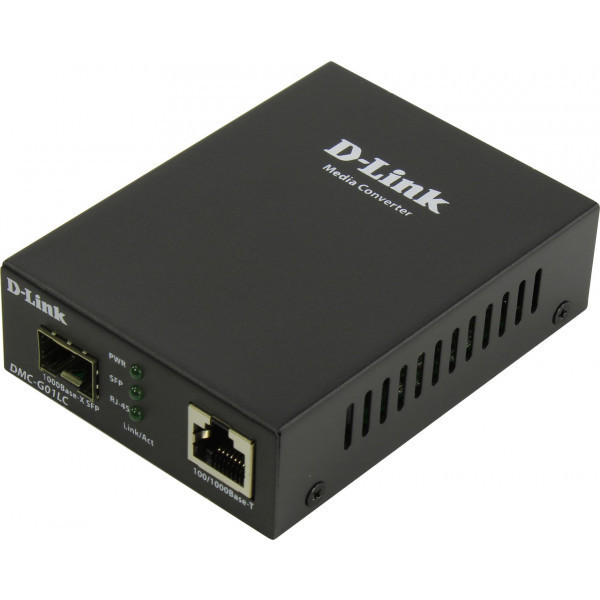 Медіаконвертер D-Link DMC-G01LC (Gigabit Ethernet to Gigabit SFP) (DMC-G01LC/C1A) Киев - изображение 1
