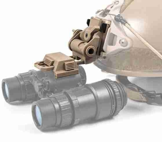 Держатель кронштейн FMA L4G24 для прибора ночного видения на шлеме Койот Винница - изображение 3