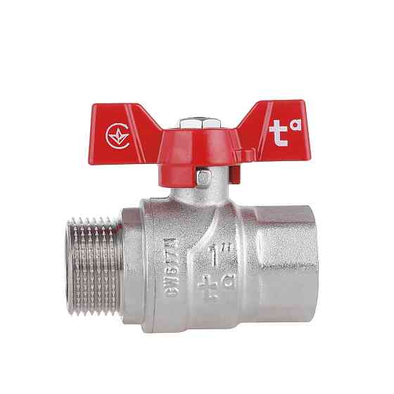 Кран кульовий Thermo Alliance Forte 1" ВН для води (метелик) SF607W25 Київ