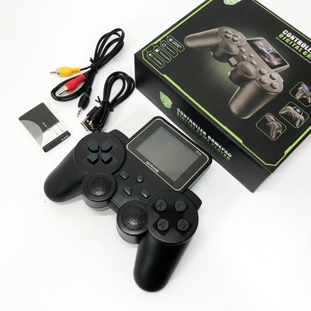 Компактная портативная игровая консоль, Приставка в ретростиле, Ретро консоль стационарная WK-14 Львов - изображение 14