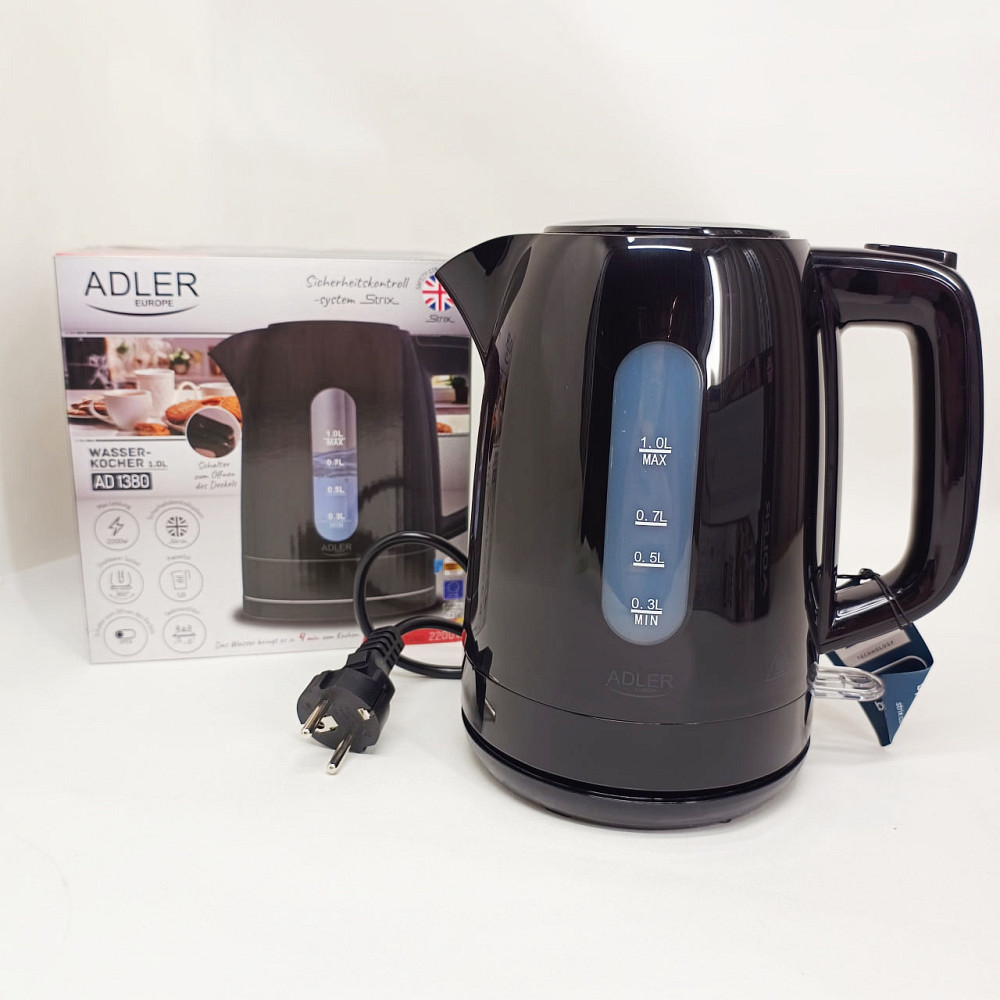 Ергономічний електричний чайник, Якісний електрочайник для кухні, Чайник електричний для дому UV-37 Львів - фото 9