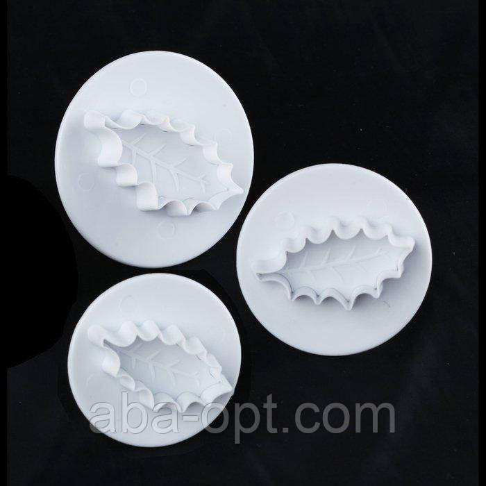 Плунжер для мастики "кладка дуба" (3 шт.) Одеса - фото 1