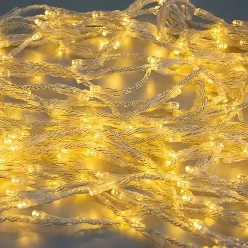 Светодиодная гирлянда штора Водопад 360 led 3х2.6м Золотой свет 7273 Киев