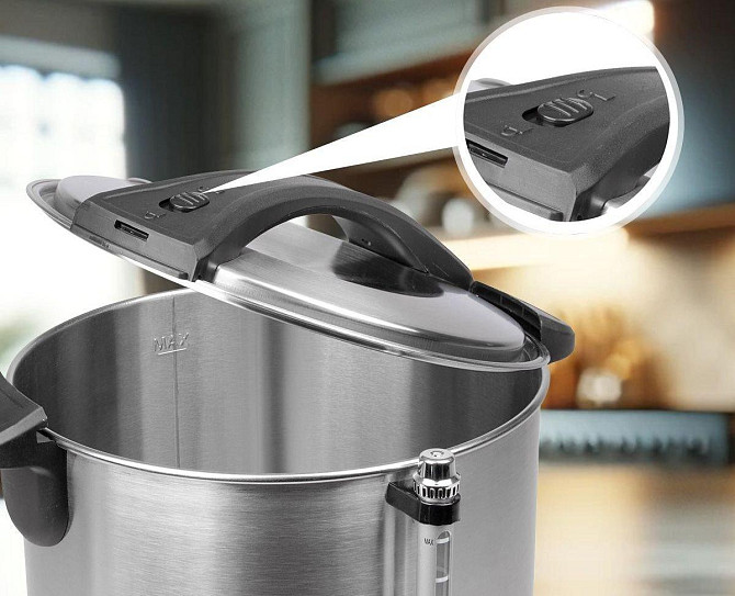 Термопот для гарячих напоїв 16 літрів Profi Cook PC-HGA (1111) Нержавіюча сталь Нововолинськ - фото 10