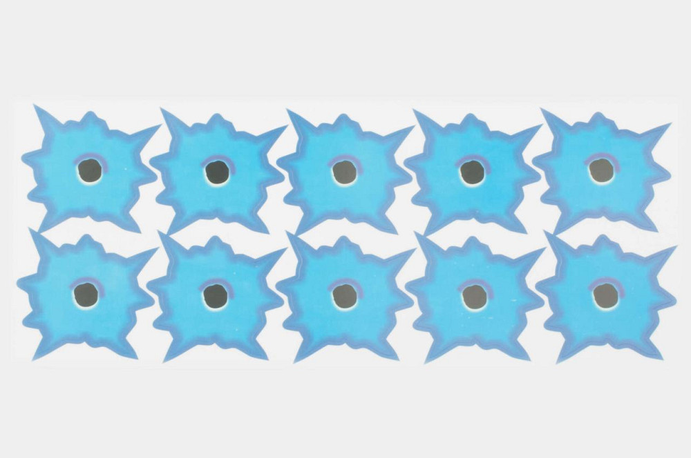 Наклейки (набір) обманка (26х10, сині) (#4284) Мукачево - фото 1