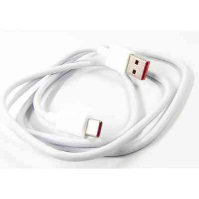 Дата кабель USB 2.0 AM to USB-C 1.0m 6A white Dengos (PLS-TC-6A-WHITE) Вінниця