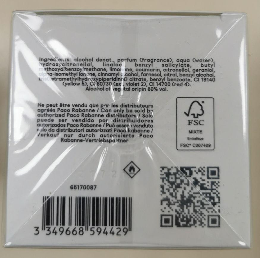 Парфюмированная вода Paco Rabanne Fame 50 Славянск - изображение 3