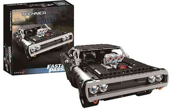 Конструктор LEGO машинка Додж Чарджер "Форсаж" 1077 деталей Techn. Київ