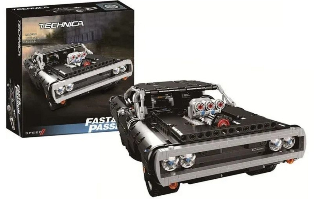 Конструктор LEGO машинка Додж Чарджер "Форсаж" 1077 деталей Techn. Київ - фото 6