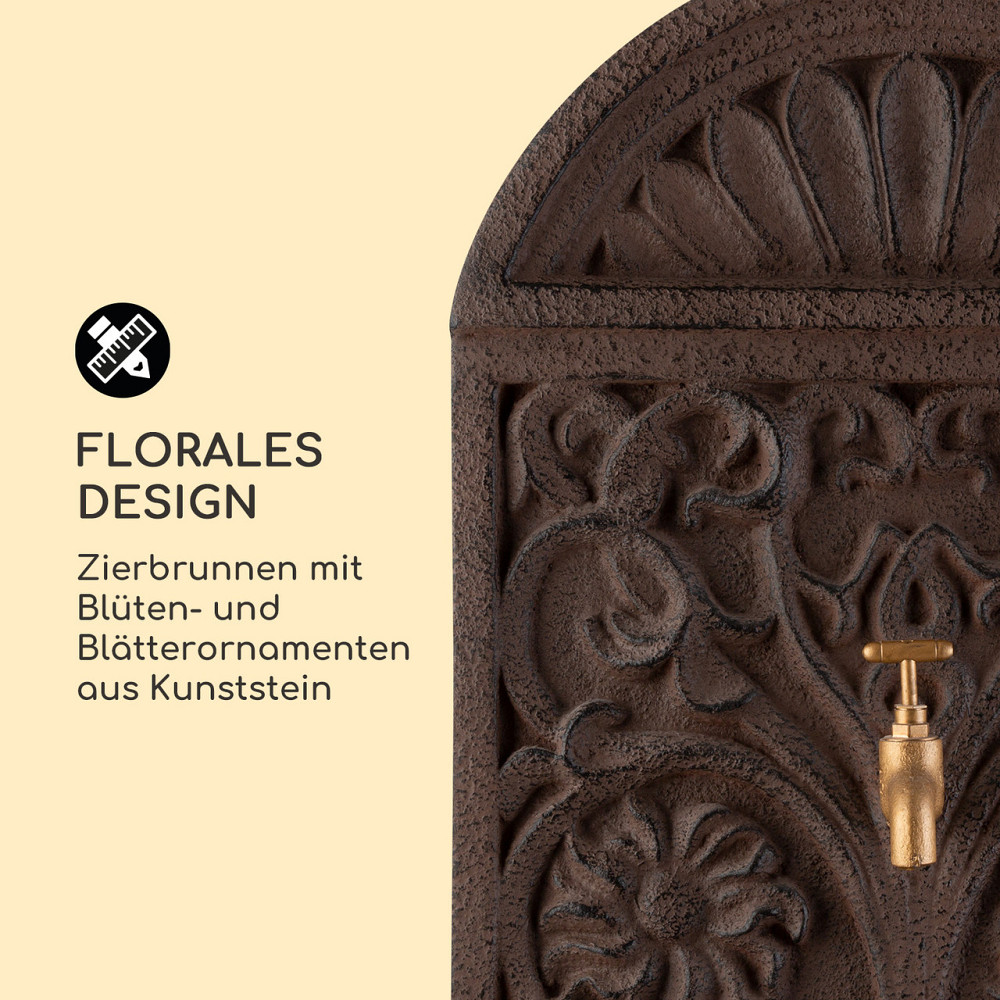 Солнечный фонтан Blumquell LED 5 м кабель солнечная панель из синтетического камня (Германия, читать описание) Ровно - изображение 5