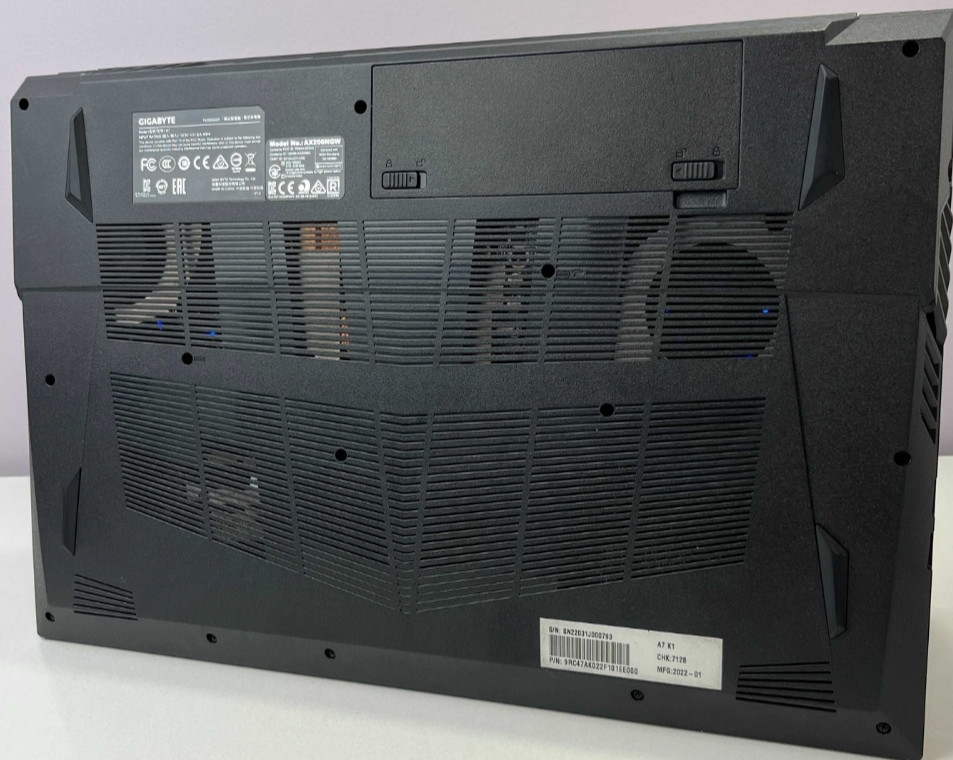 Ноутбук: Gigabyte A7 17.3 Ryzen 7 5800H RTX 3060 130W 144Hz SSD 1 Tb RAM 16Gb Київ - фото 7