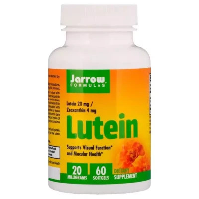 Антиоксидант Jarrow Formulas Лютеїн, 20 мг, Lutein, 60 желатинових капсул (JRW-12025) Вінниця - фото 1
