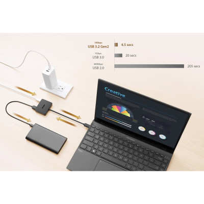 Порт-репликатор ASUS USB-C Mini Dock DC100 (90XB0820-BDS000) Винница - изображение 5