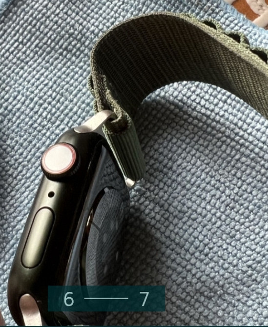 Apple Watch 7 41mm Green АКБ 100%. Київ - фото 6