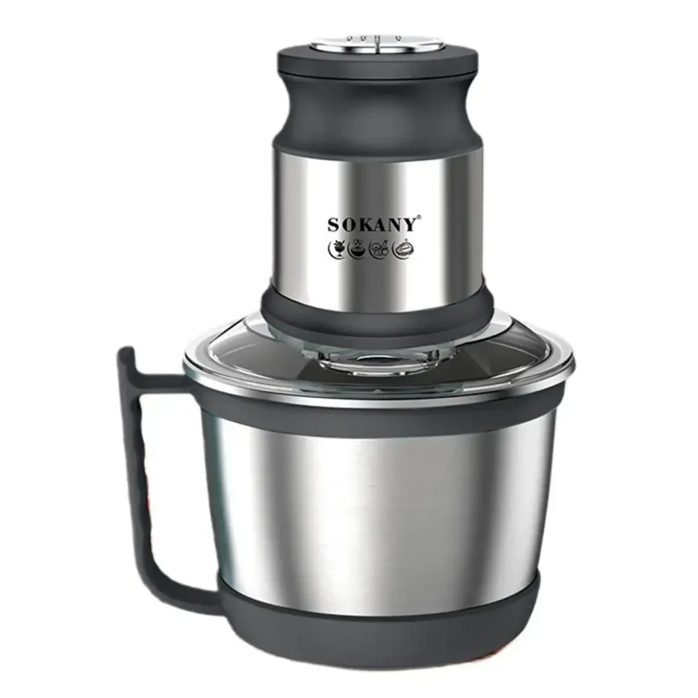 SK-06048 Измельчитель кухонный 400 Вт, чаша 2 л, многофункциональный блендер для мяса и овощей Одесса - изображение 2