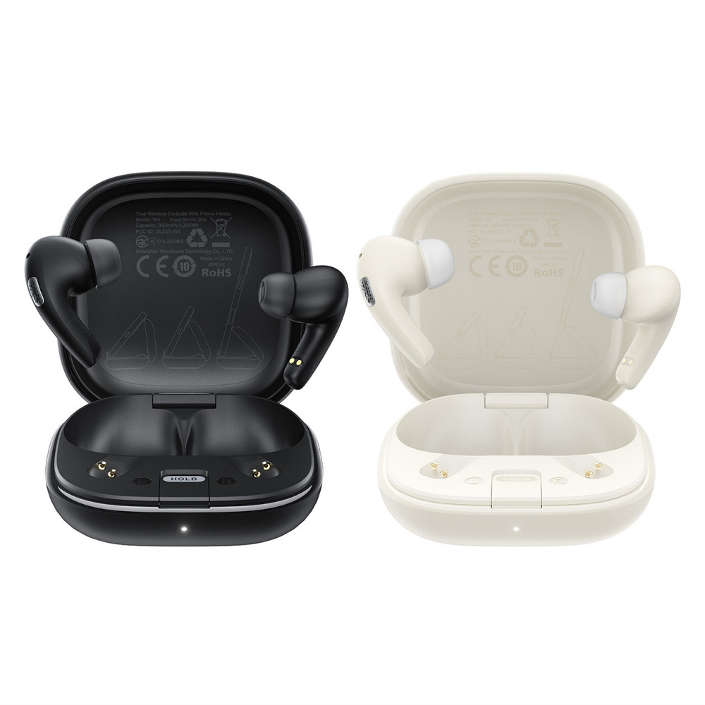 Беспроводные наушники ACEFAST W4 true wireless earbuds with phone stand Black Киев - изображение 13