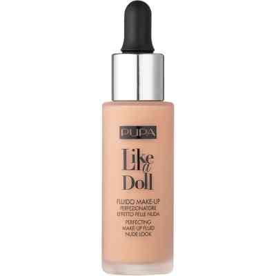 Тональная основа Pupa Like a Doll Perfecting Make-up Fluid Nude Look 020 - Light Beige (8011607222407) Винница