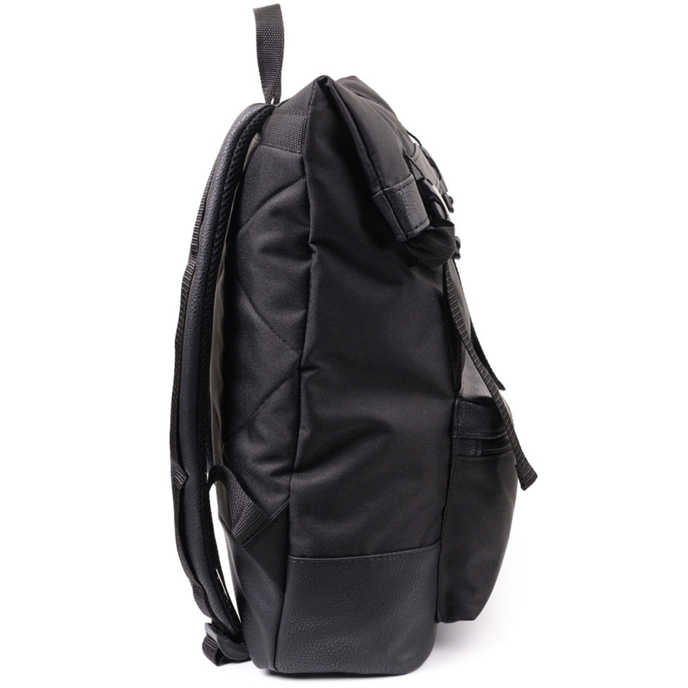 Рюкзак для ноутбука из вставками эко-кожи FABRA 22582 Черный Киев - изображение 7