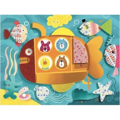 Набір для творчості Djeco Колаж Весела піна (DJ09869) Вінниця