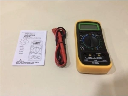 Мультиметр Digital DT-830L 3469 Київ - фото 2