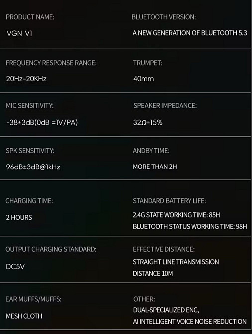 Беспроводные игровые наушники гарнитура с микрофоном 2.4 vgn vxe v1. Харьков - изображение 1