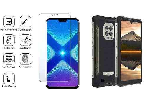 Защитное стекло NeoGlass для Doogee S86, S86 pro – ультрапрозрачное и устойчивое Киев