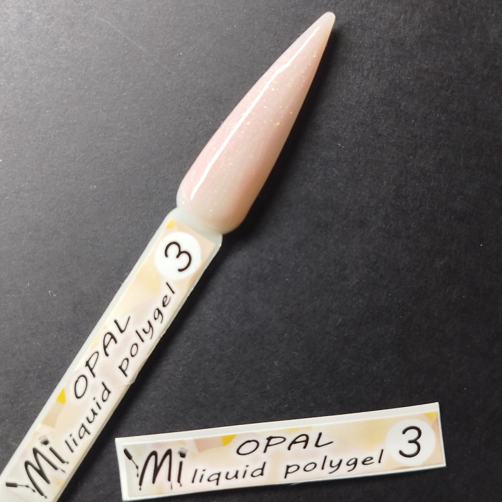 Наліпка на тіпсу (палітру) для рідкого полігелю Mi Opal №03 (9 x 55 мм) Херсон - фото 1