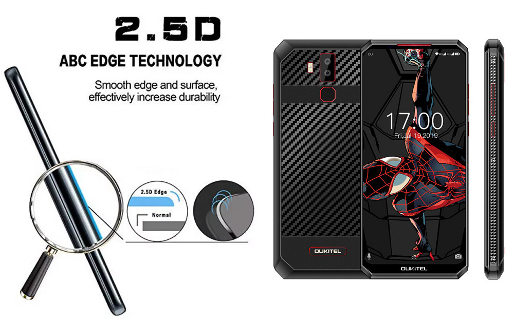 Захисне скло ArmorGlass для Oukitel K13, Oukitel K13 Pro – стійке до подряпин та ударів Київ - фото 2