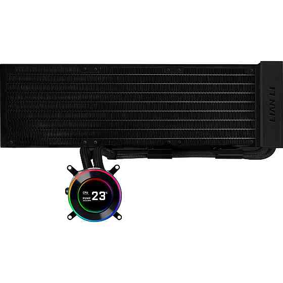 Система водяного охолодження Lian Li HydroShift II LCD-C 360 Fanless Black (G89.GHS2LCD36B.00) ( Чорний ) Харків