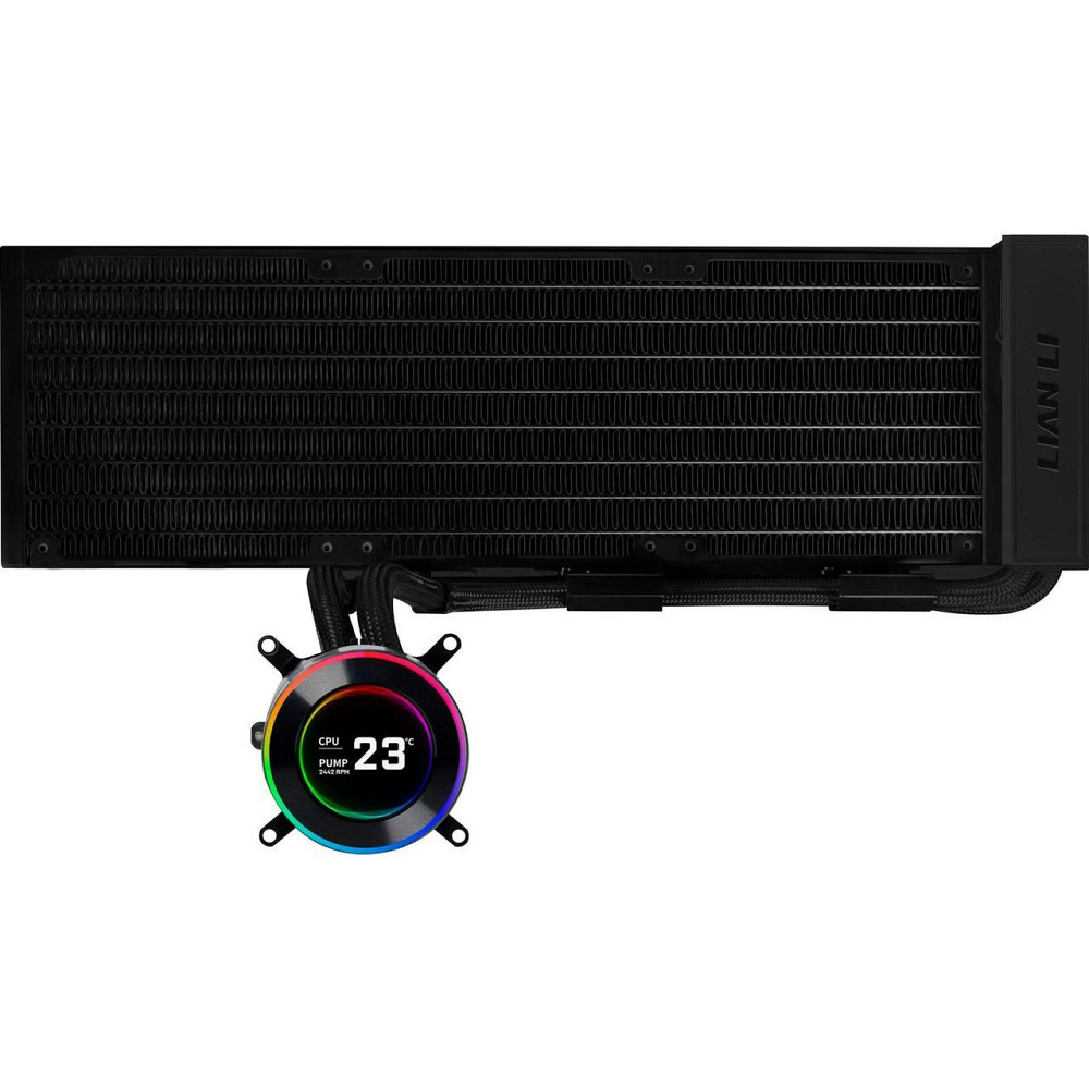 Система водяного охолодження Lian Li HydroShift II LCD-C 360 Fanless Black (G89.GHS2LCD36B.00) ( Чорний ) Харьков - изображение 1