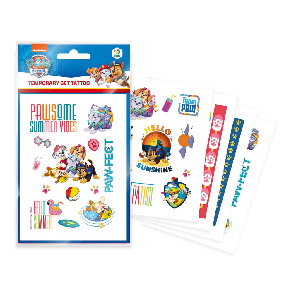 Набор детских временных татуировок 