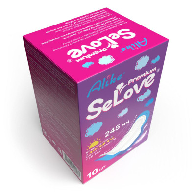 Гігієнічні прокладки SeLove 245 мм 10 шт. (4820209800265) Вінниця - фото 2