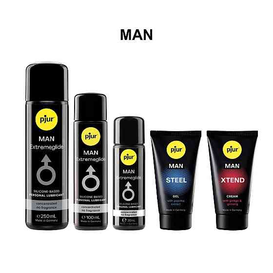 Крем для пеніса стимулювальний pjur MAN Xtend Cream 50 ml, з екстрактом гінкго та женьшеню Sex Aura Київ