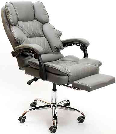 Кресло офисное Diego Comfort Pro серое Киев