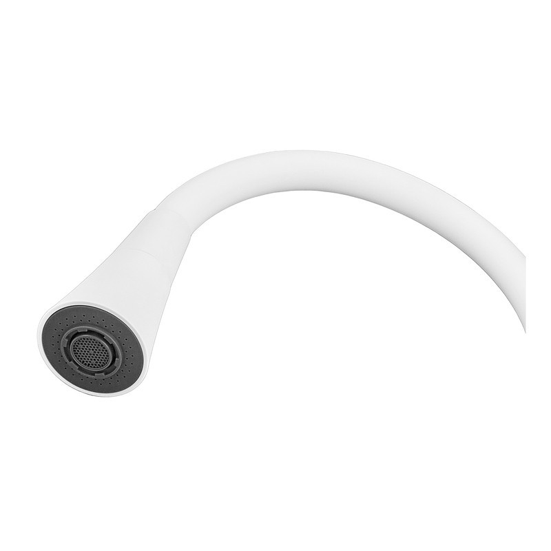 Змішувач для кухні Mixxus Etna 014-T (NUT) White Refl.White (Білий+силіконовий вилив білий) (MI8424)   ( 27478 ) Харьков - изображение 7