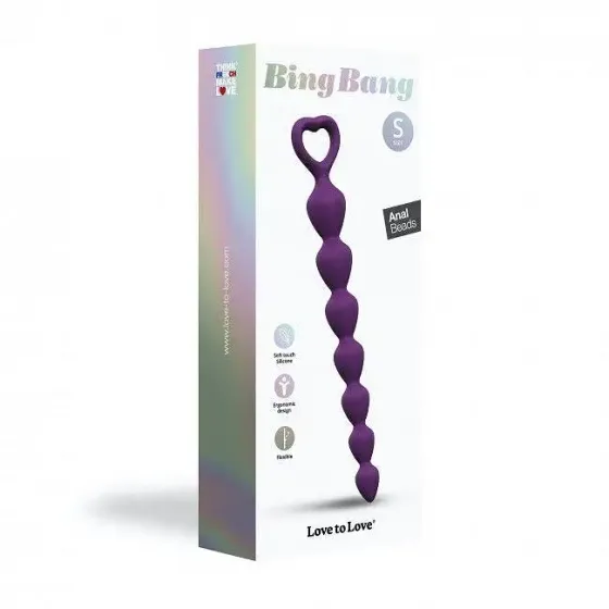 Анальний ланцюжок Love To Love BING BANG S - PURPLE RAIN Львів