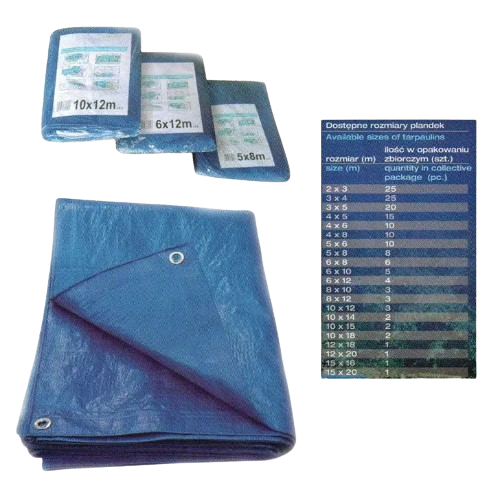 Тент затіняючий 4*6м 40гр/м2 блакитний Plandeka BBC-R Житомир - изображение 1