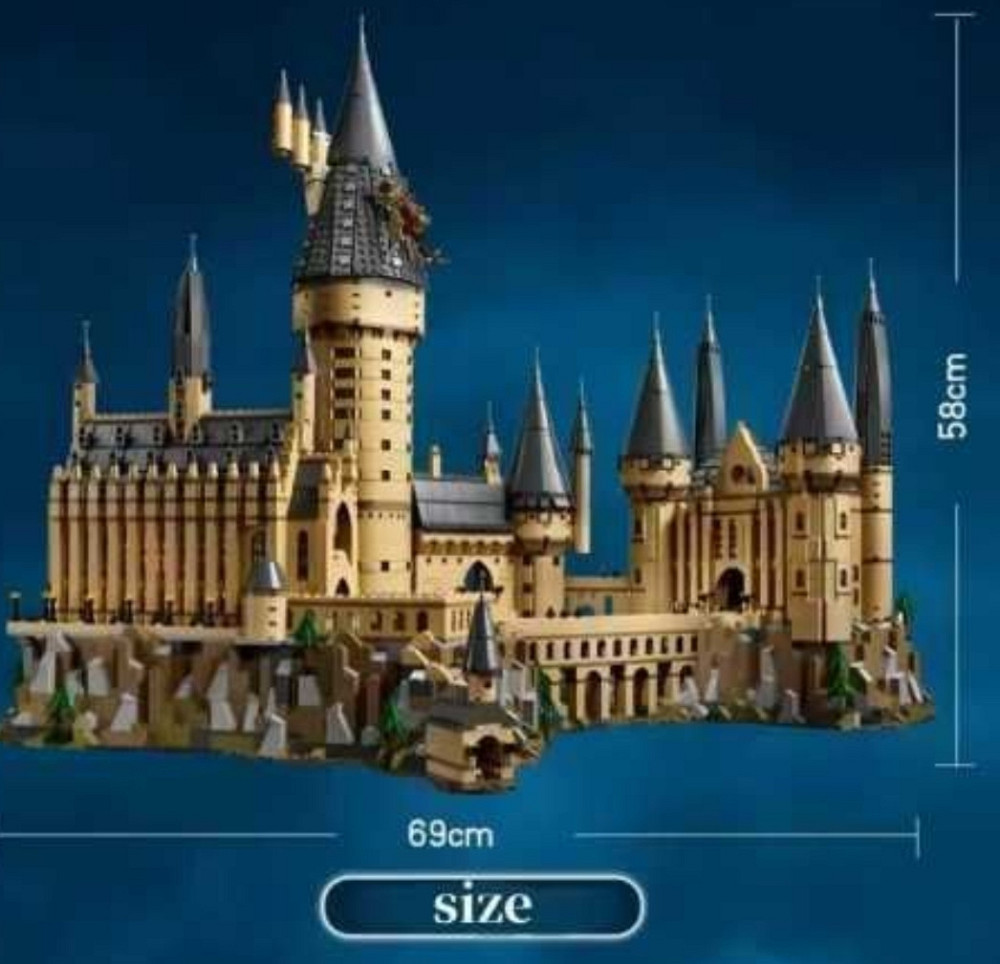 КОЛЬОРОВА КОРОБКА‼️ Замок Harry Potter сумісний з Lego 6020 деталей Гаррі Поттер. Харків - фото 6
