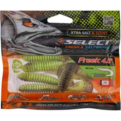 Силикон рыболовный Select Freek 4.5" 242 (5 шт/уп) (1870.72.40) Винница